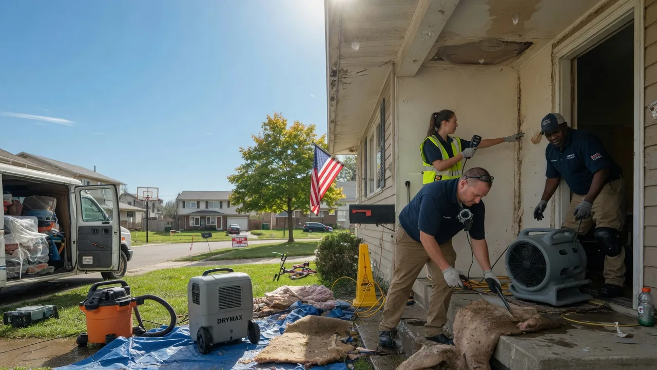 Water Damage Restoration in Danforth, IL near me